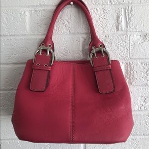 TIGNANELLO 1989 PINK LEATHER PURSE